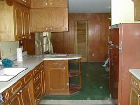 kitchen before